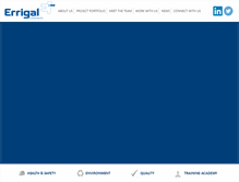 Tablet Screenshot of errigalcontracts.com